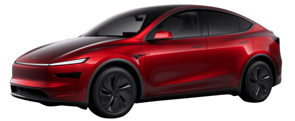 Tesla Model Y Juniper rojo
